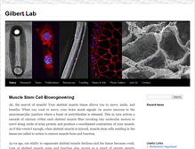 Tablet Screenshot of gilbert-lab.com